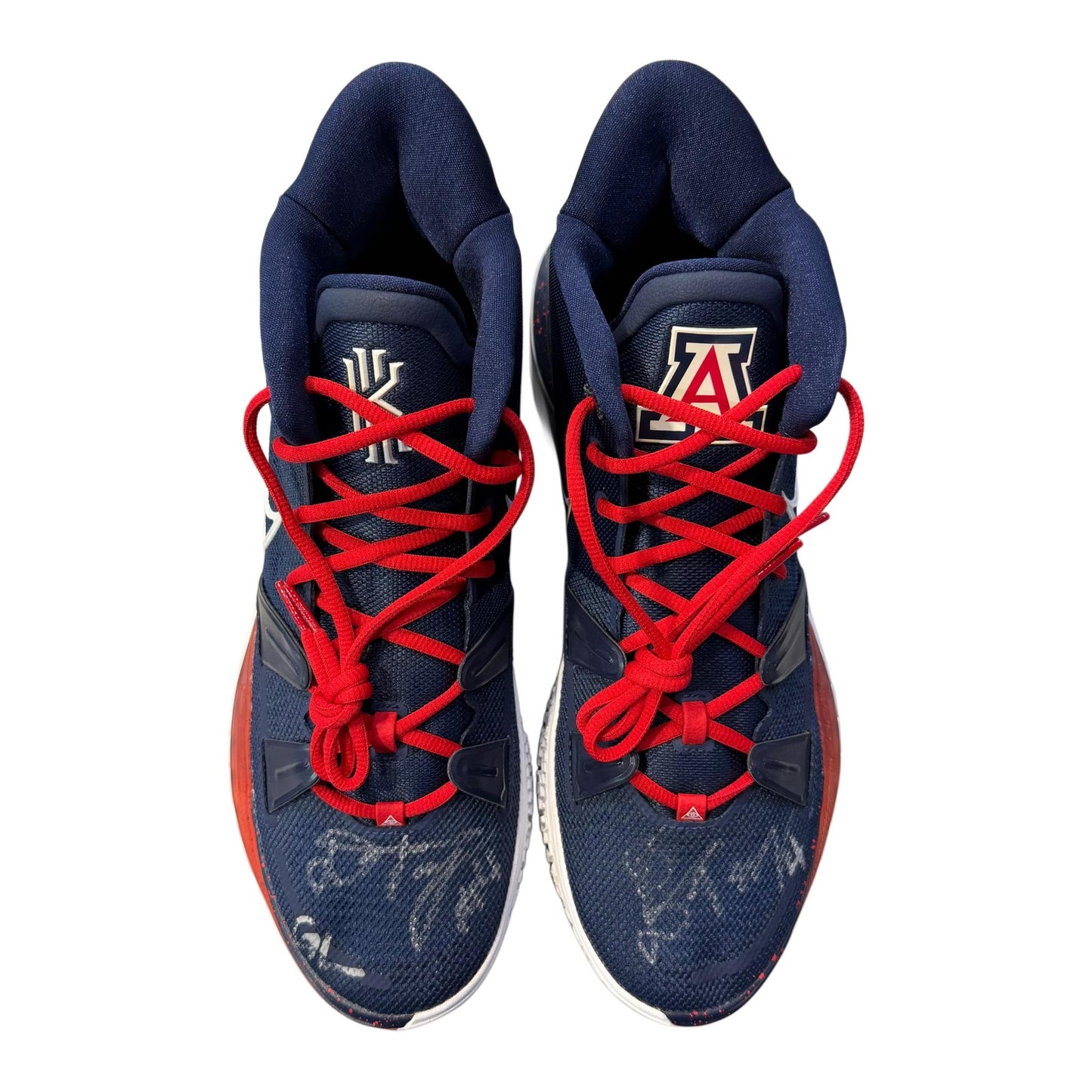 Nike Kyrie 7 Arizona Wildcats Away PE Dalen Terry Signed