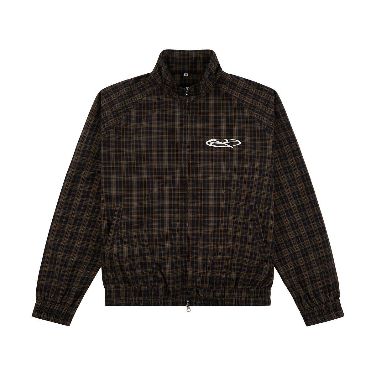BK Lounge Plaid Track Jacket
