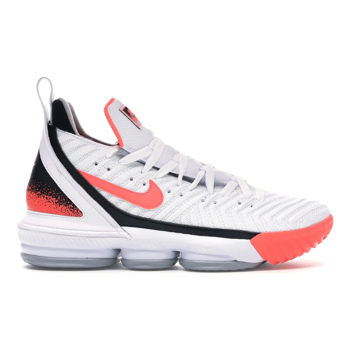 LeBron 16 White Hot Lava