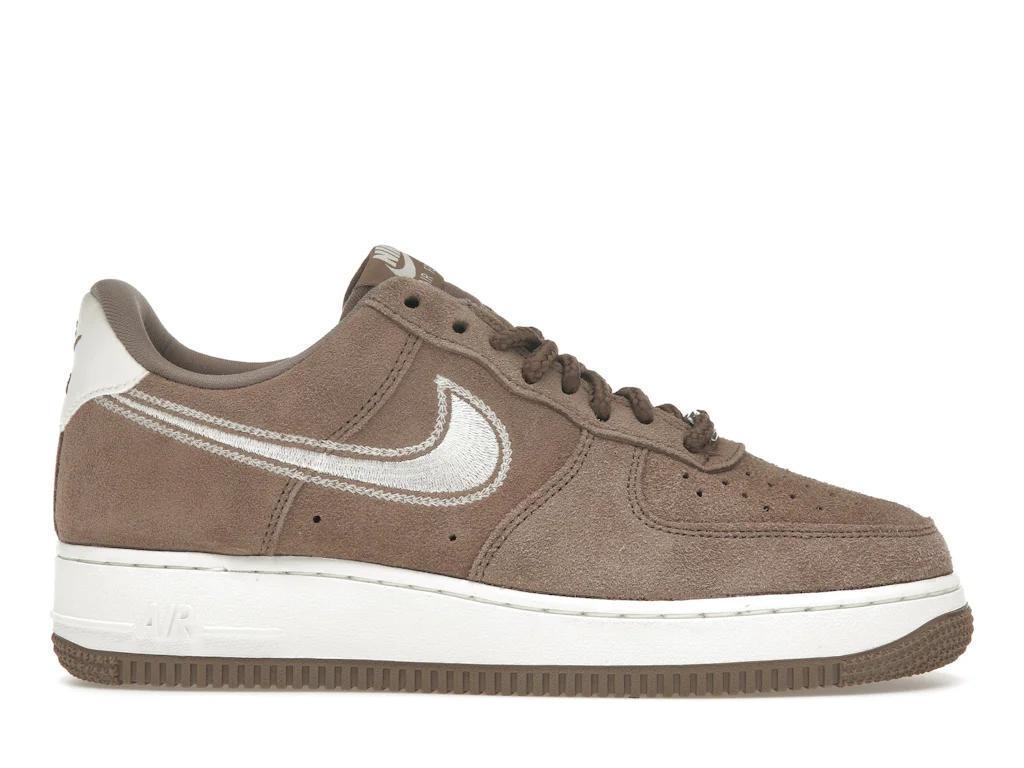 Nike Air Force 1 Mink Brown Emb Swoosh