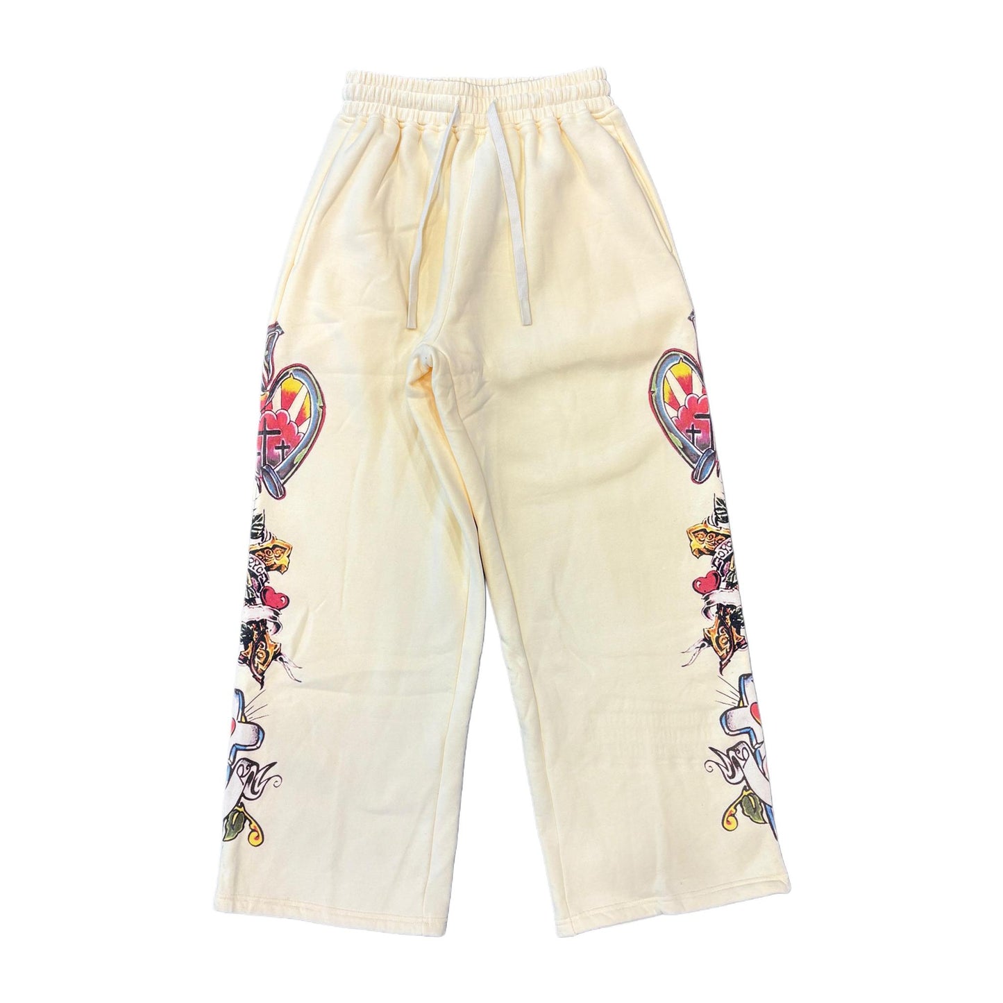 Righteous Risen King Cream Sweats