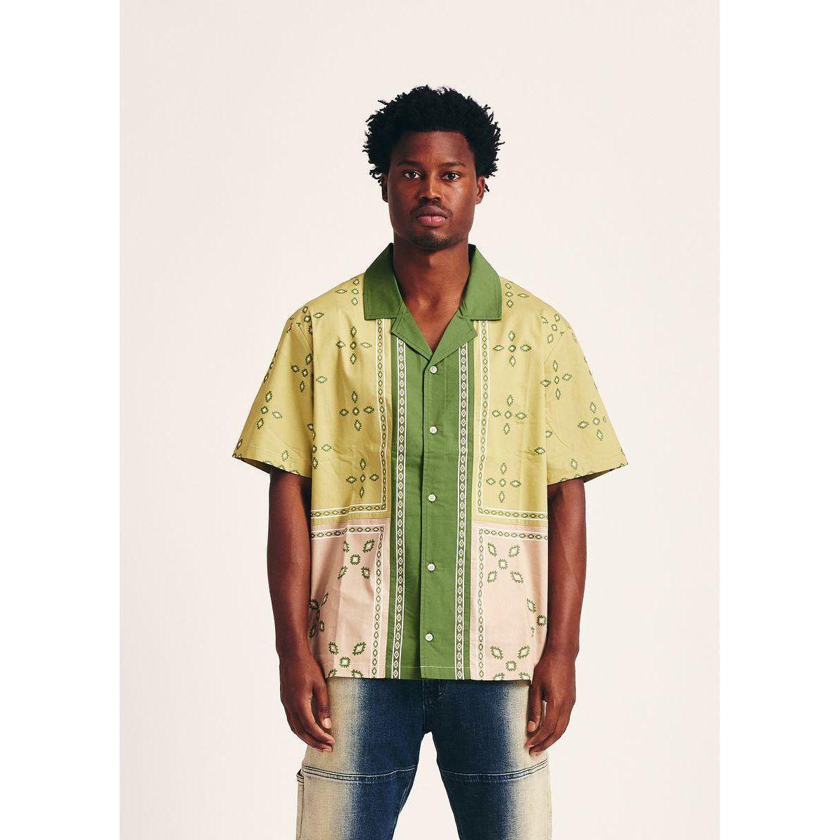 ML Patch Work SS Shirt