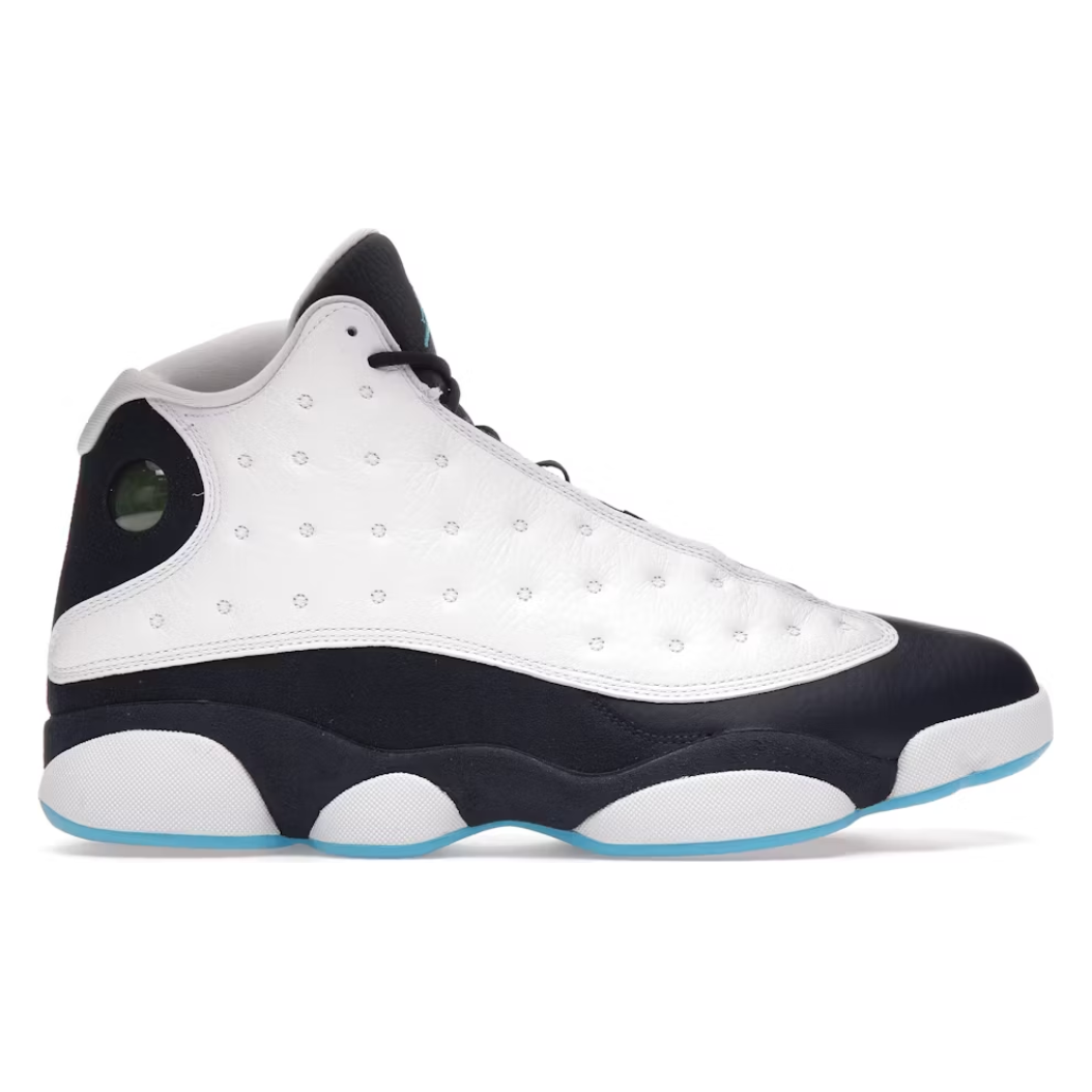 Jordan 13 Retro Obsidian Powder Blue White