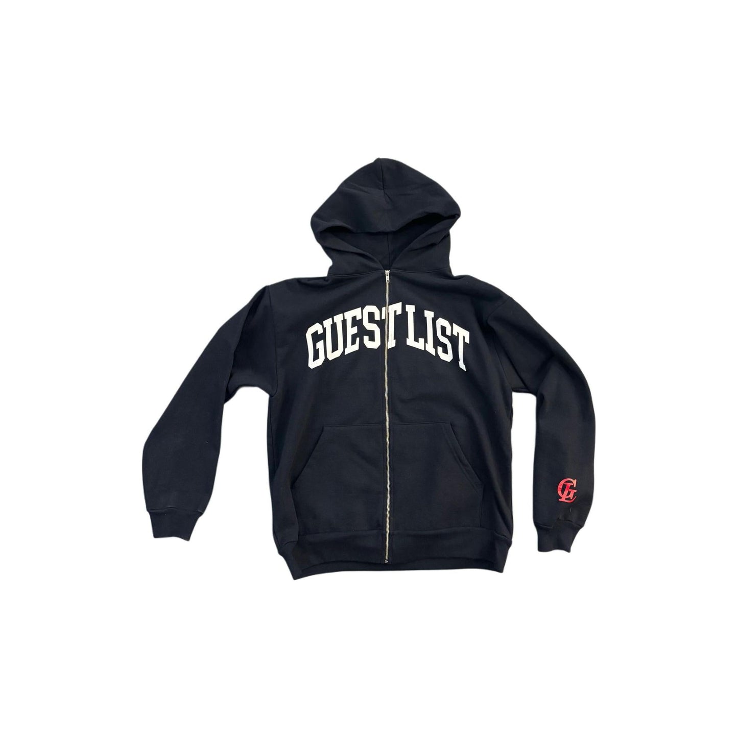 Guest List Zip Up Hoodie