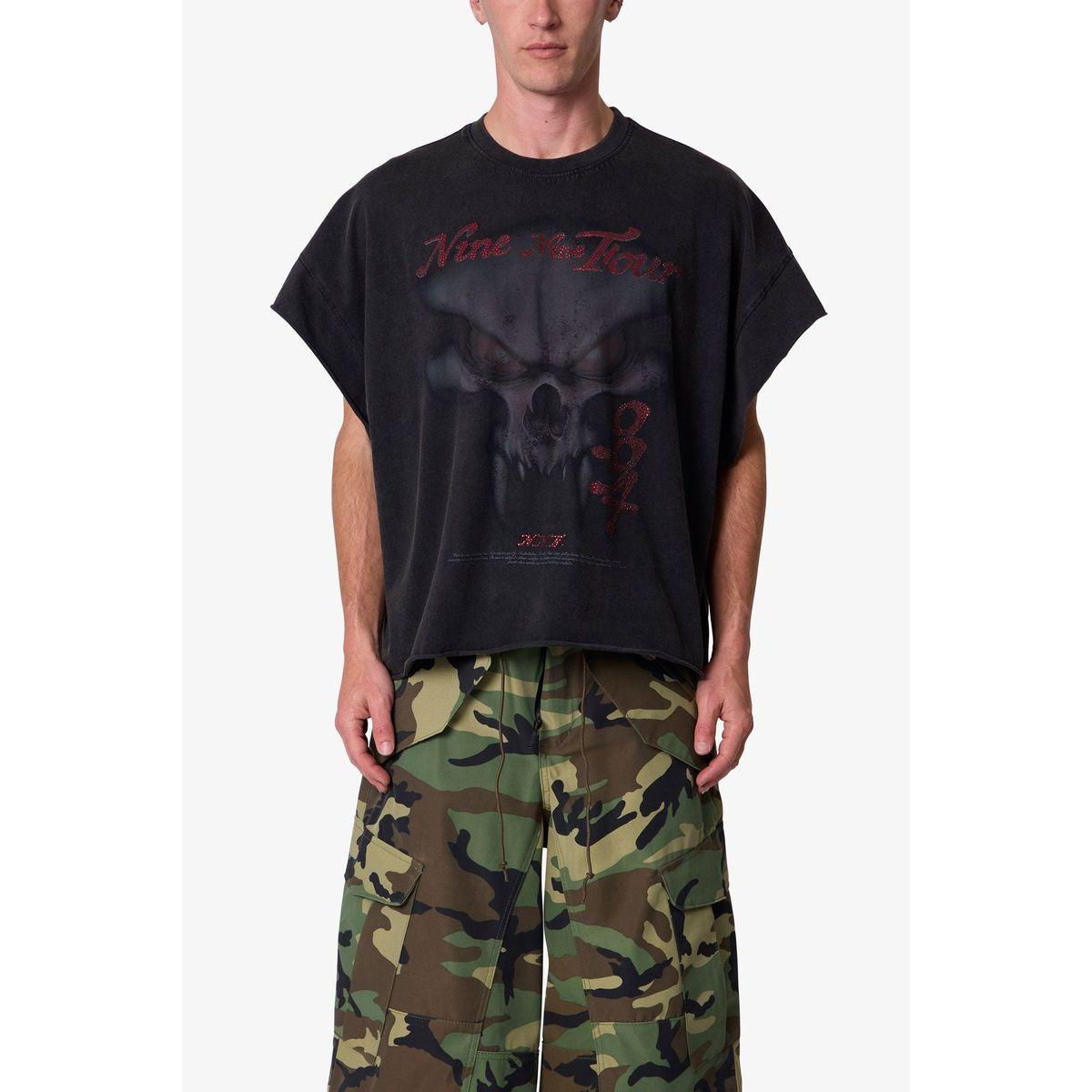 MNML Skull Cut Off Tee