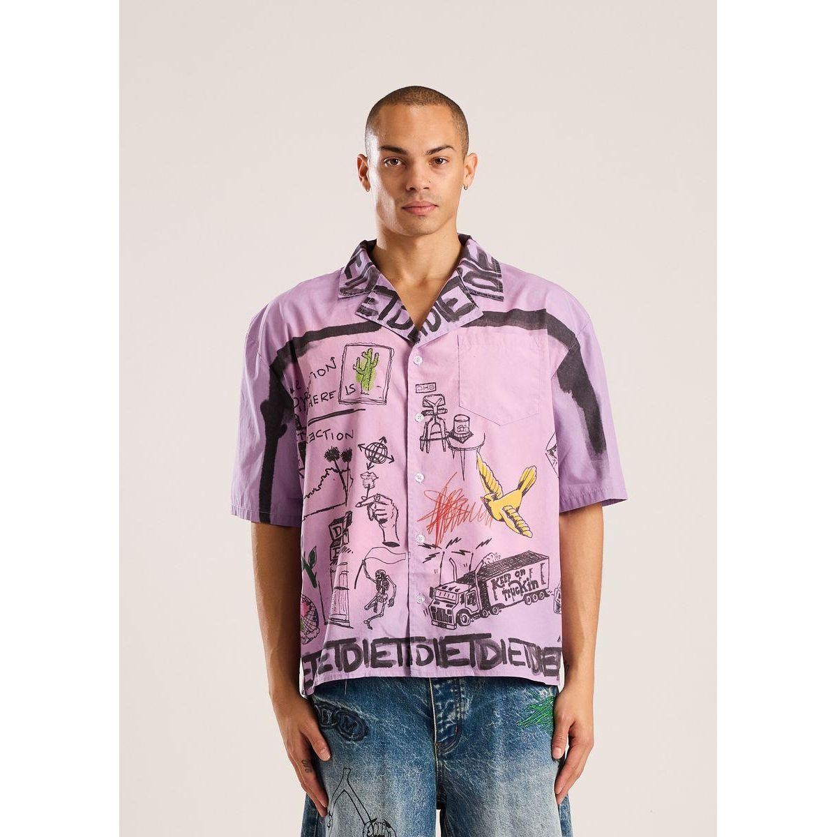 DSM Doodle Button Up Shirt