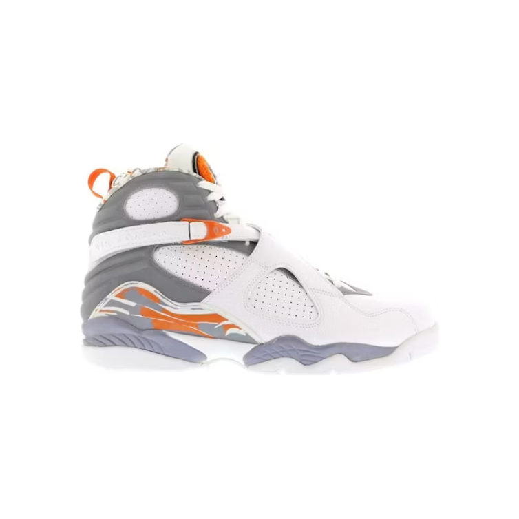 Jordan 8 Retro Orange White P.O