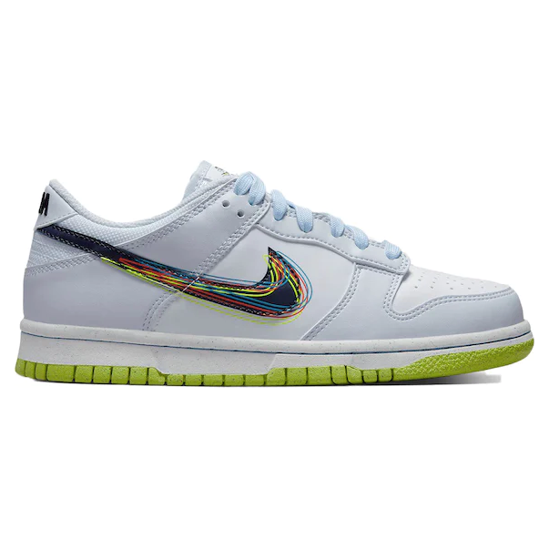 Nike Dunk Low 3D Swoosh Grey (GS)
