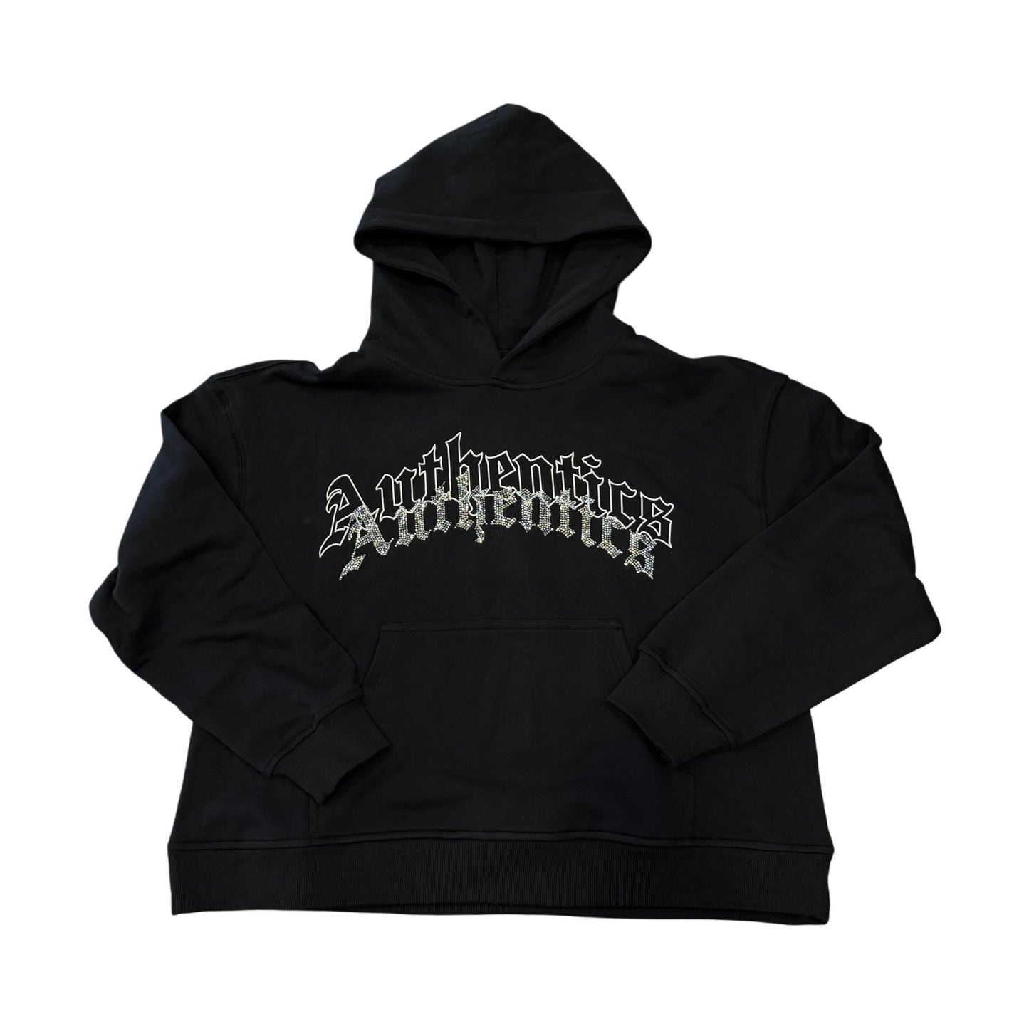Authentics Glitter Arch Logo Hoodie