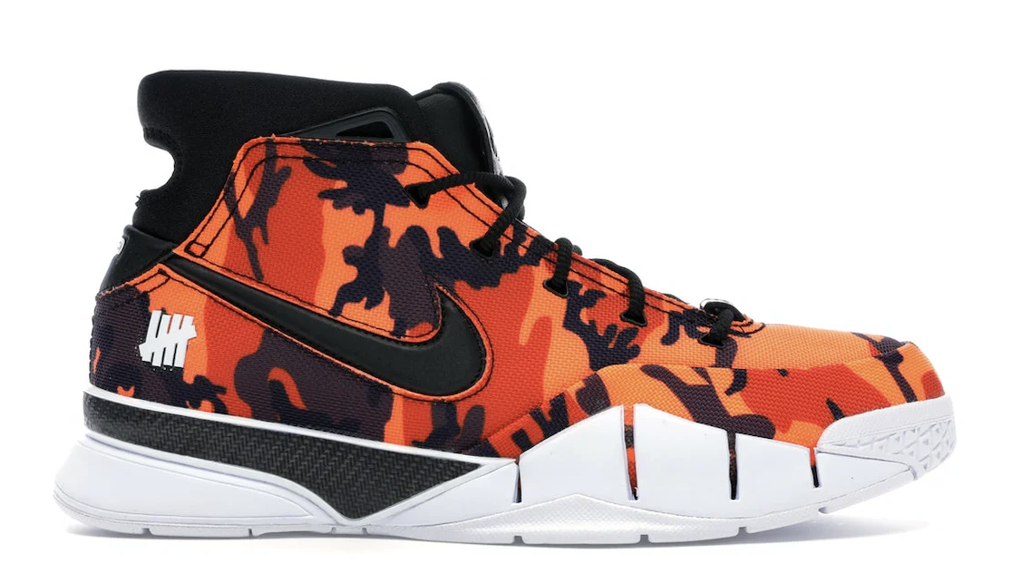 Kobe 1 Protro Orange Camo Undefeated