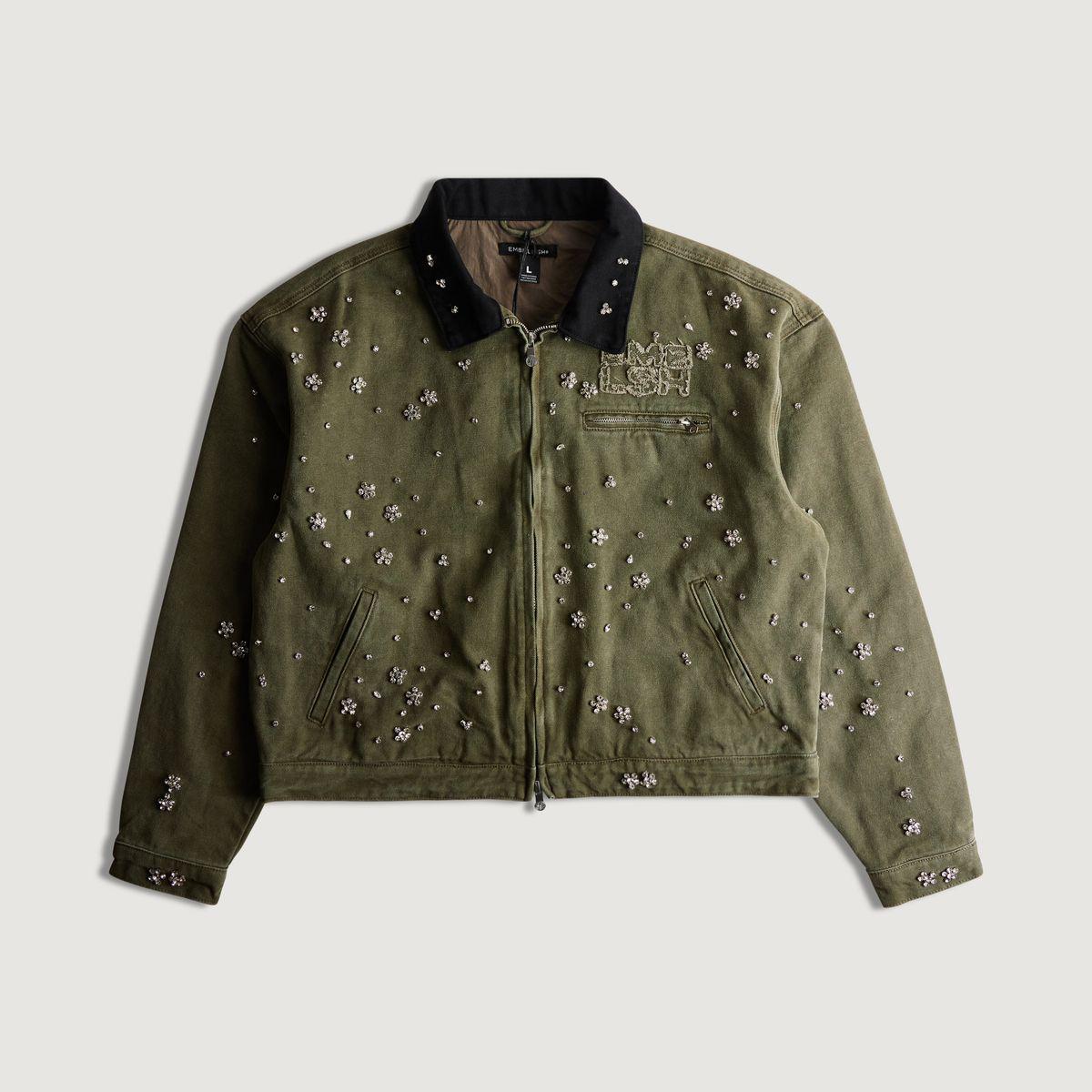 Embellish Clean Up Work Jacket