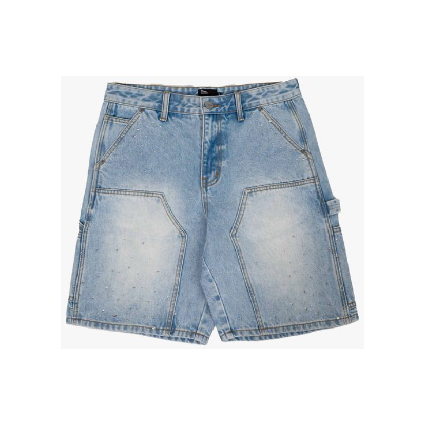 EPTM Spotty Denim Shorts