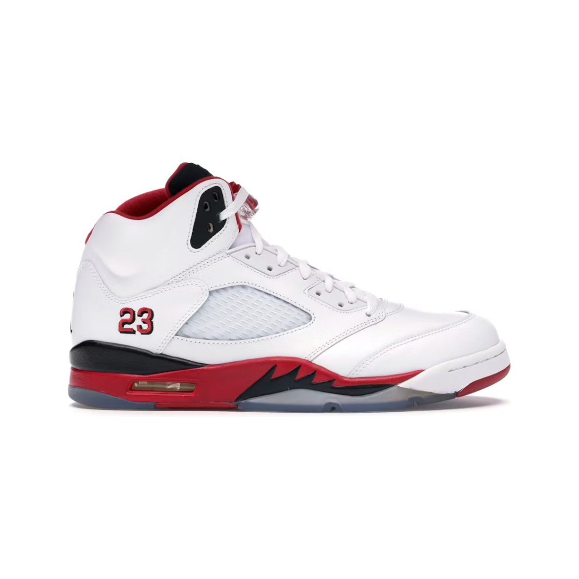 Jordan 5 Retro Fire Red Black Tongue (2013)
