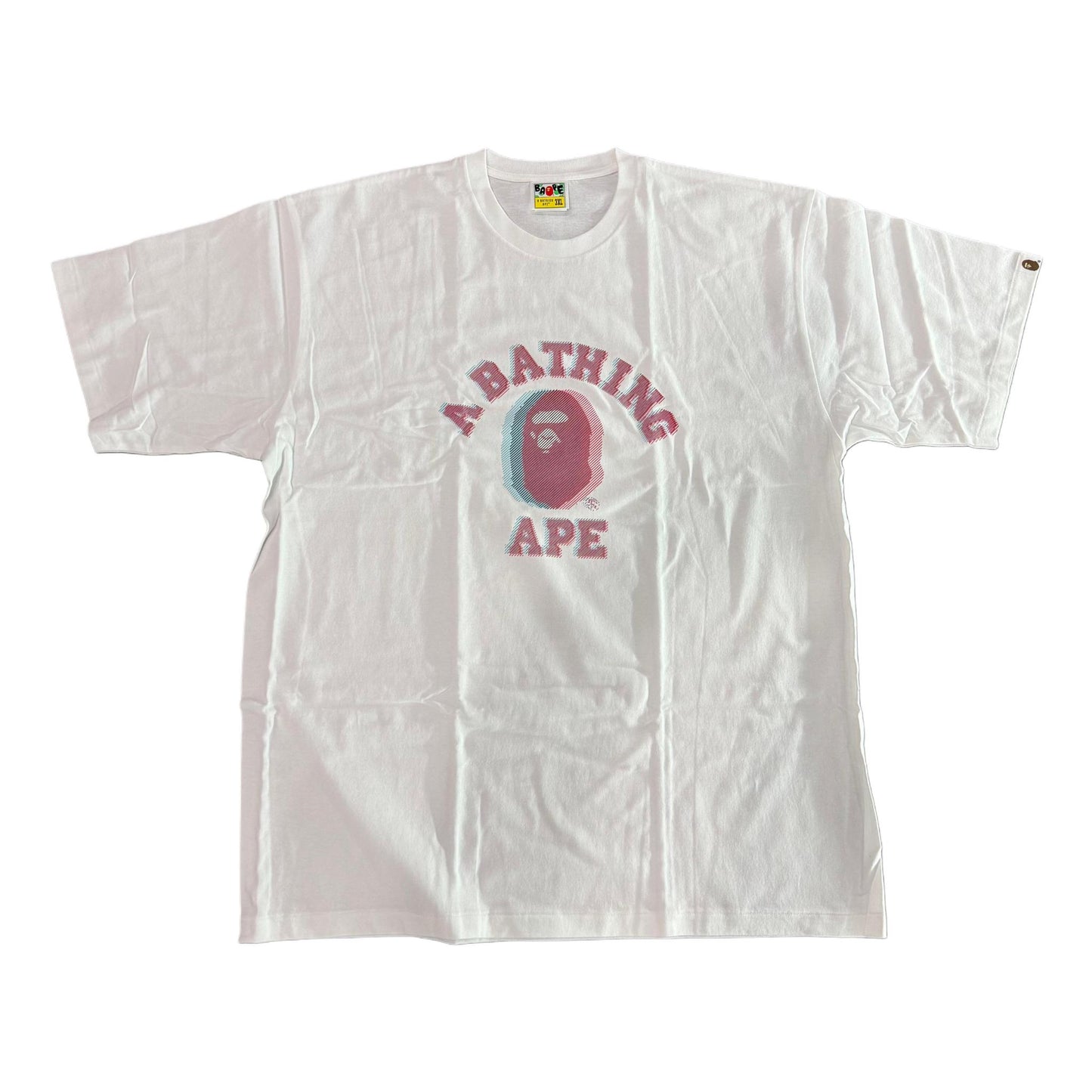 BAPE Glitch Art College Tee