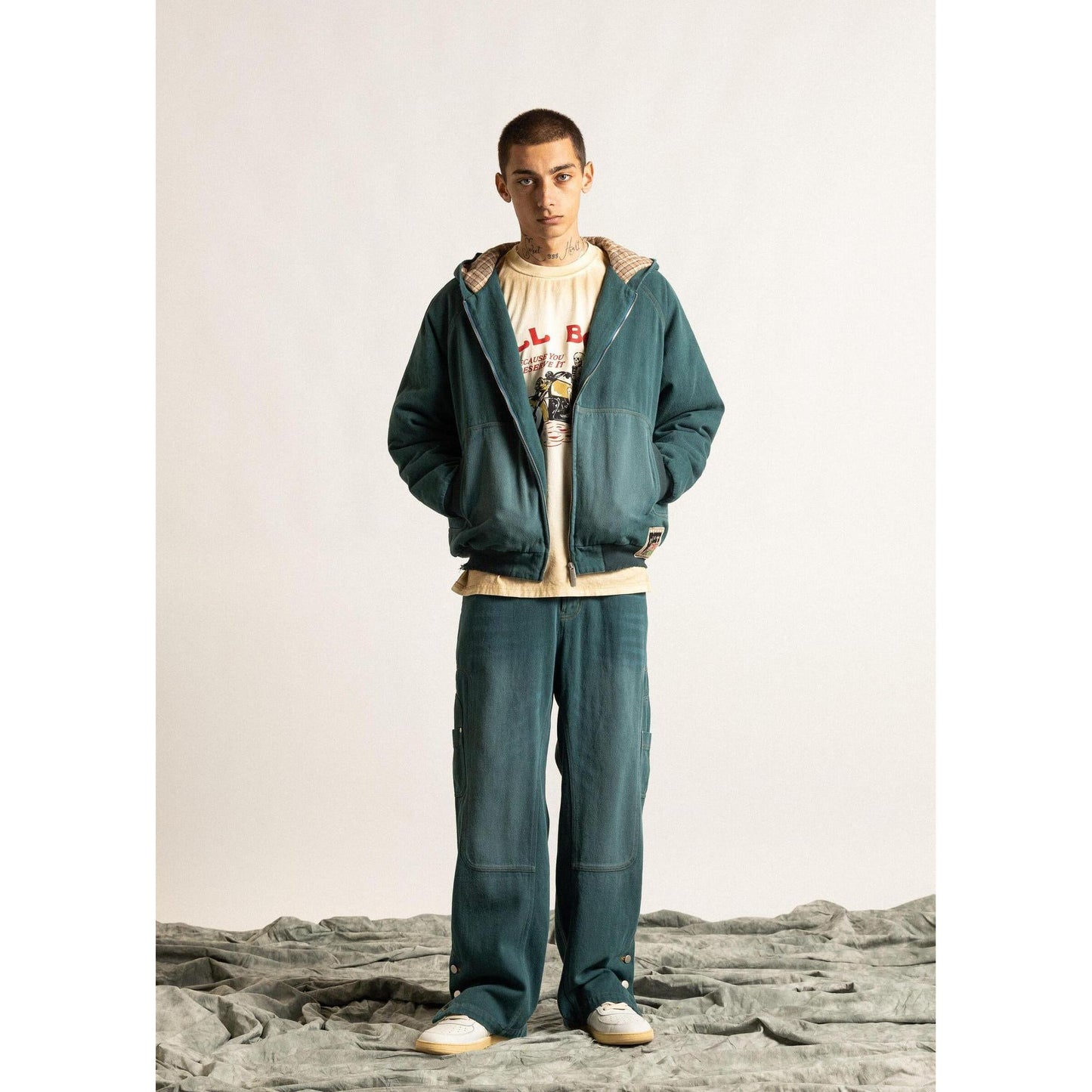 DSM Canvas Twin Needle Jacket (DSM-HOL24-003)