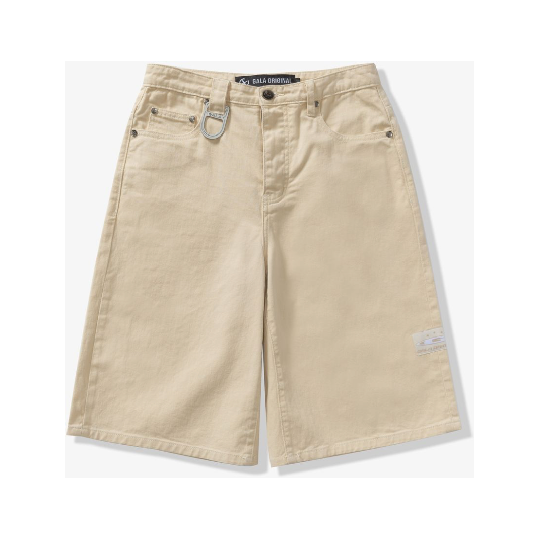 Gala Denim Jorts Cream