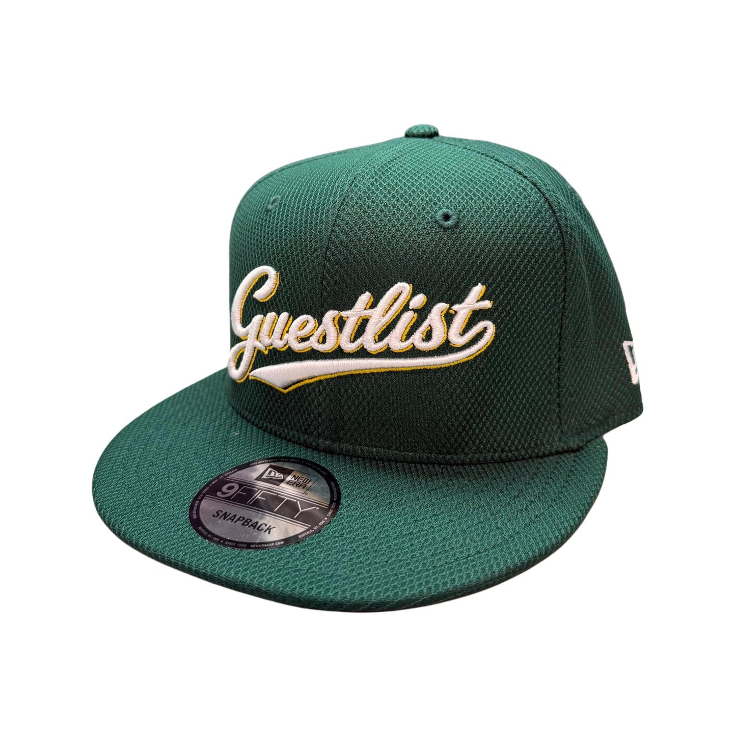 Guest List Script Logo Snapback