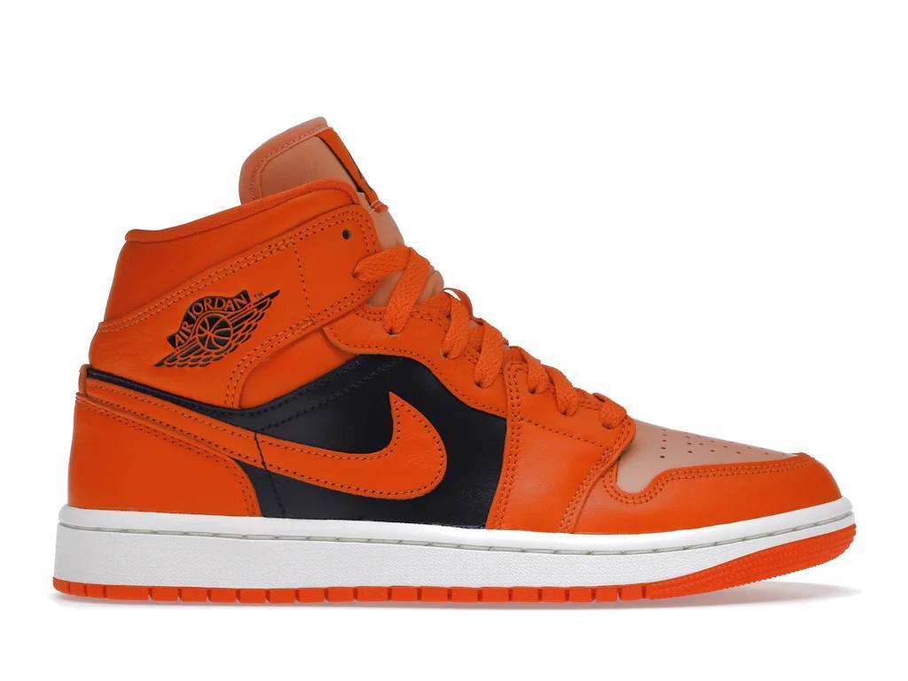 Jordan 1 Mid SE
Rush Orange Crimson Bliss (Women's)