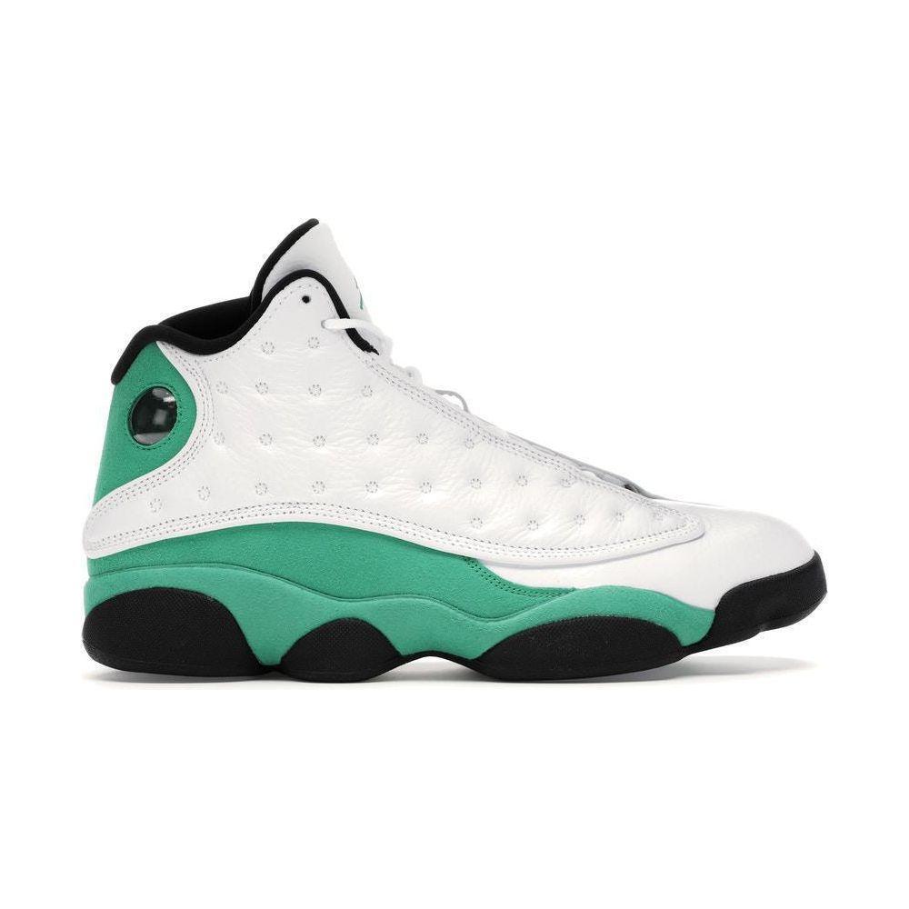 Jordan 13 White Lucky Green