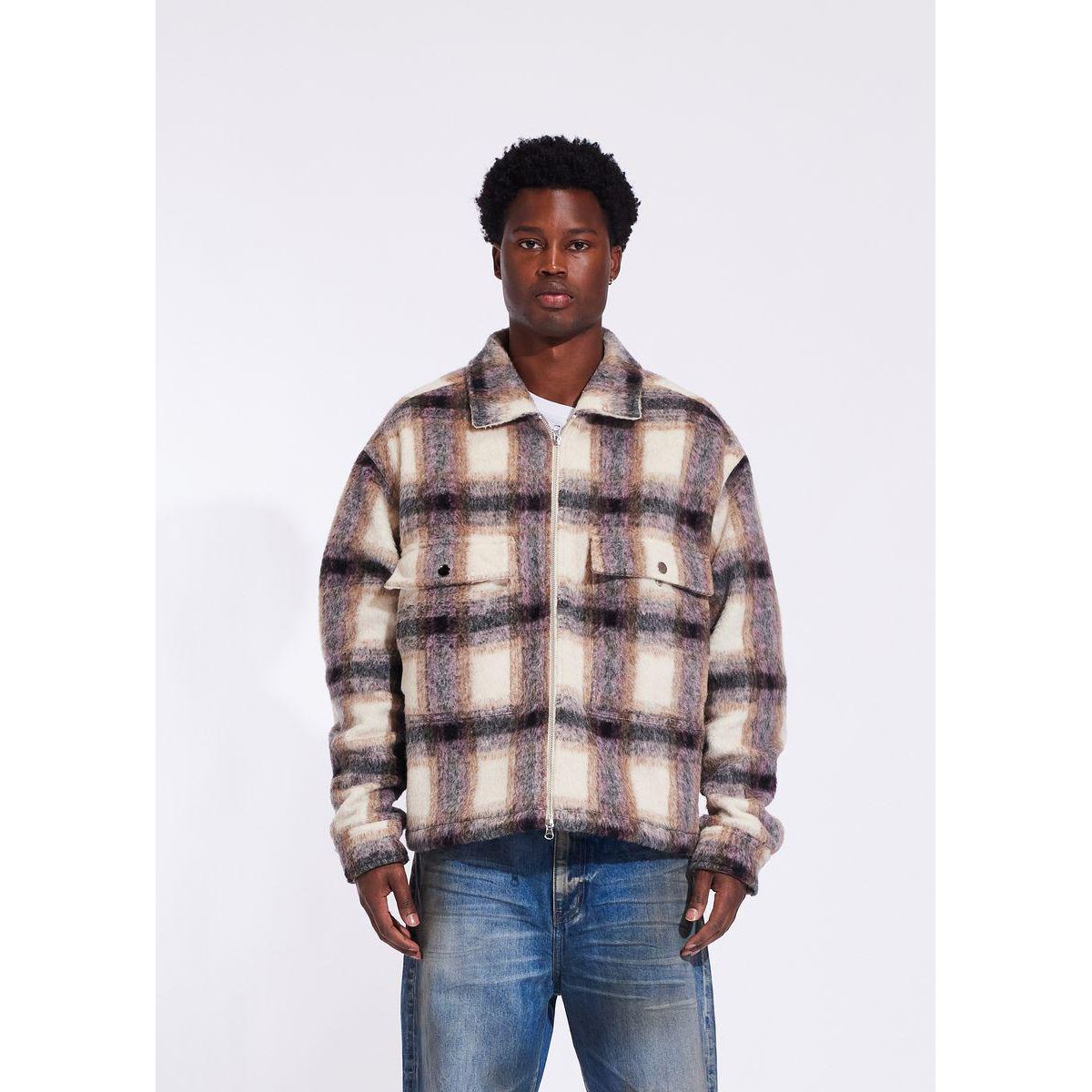 Crysp Irvine Mohair Shacket