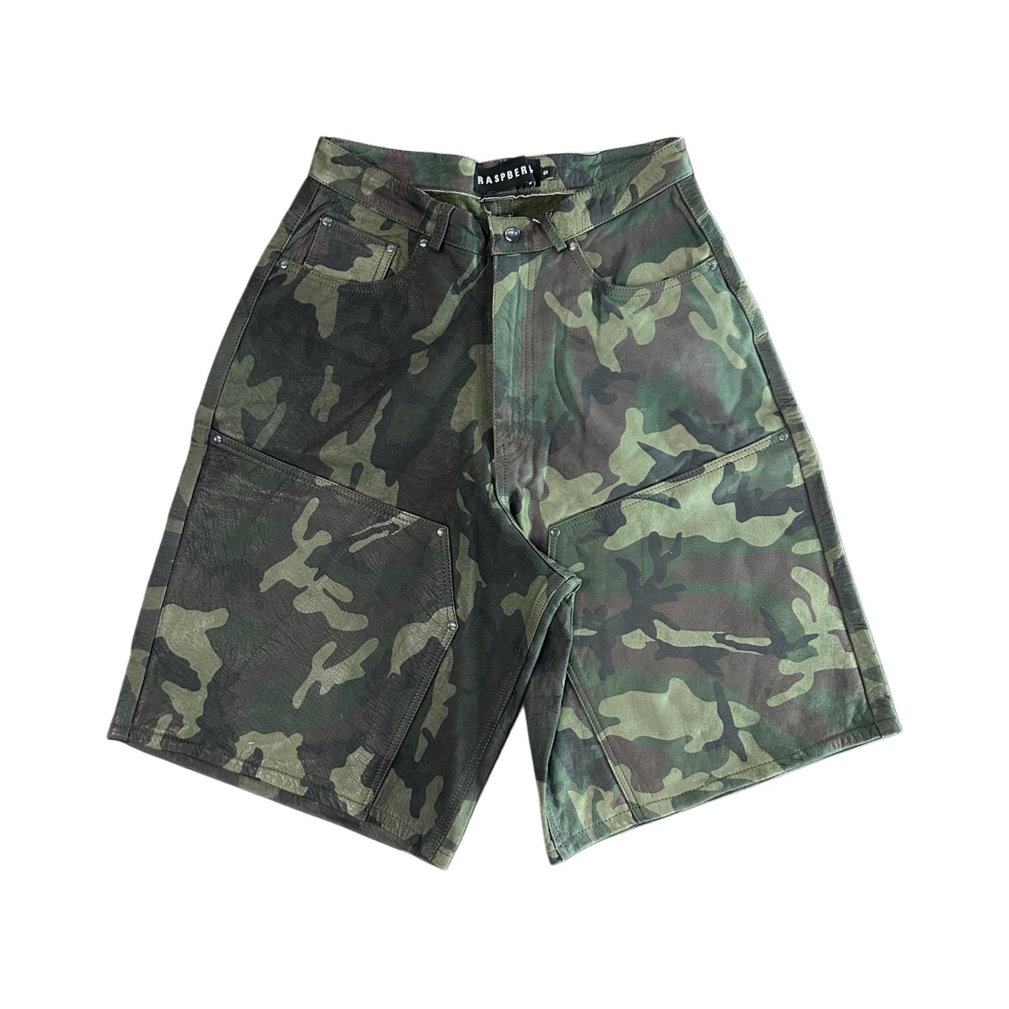 GV Barrack Leather Shorts