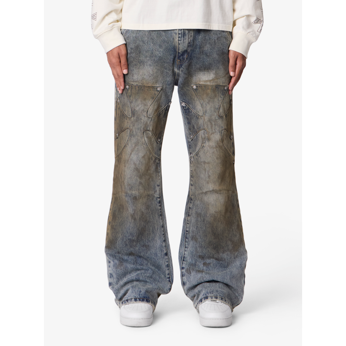 mnml Iron Cross Denim