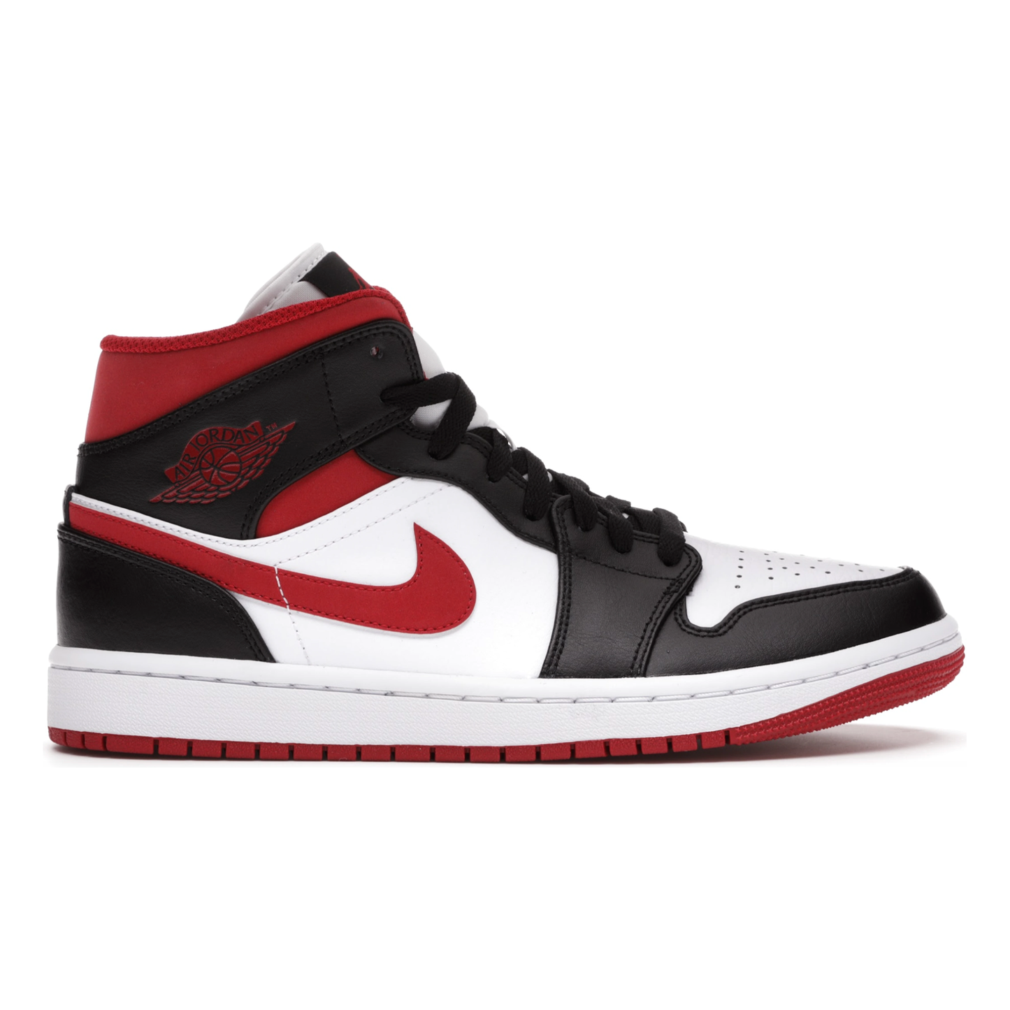 Jordan 1 Mid Gym Red Black White