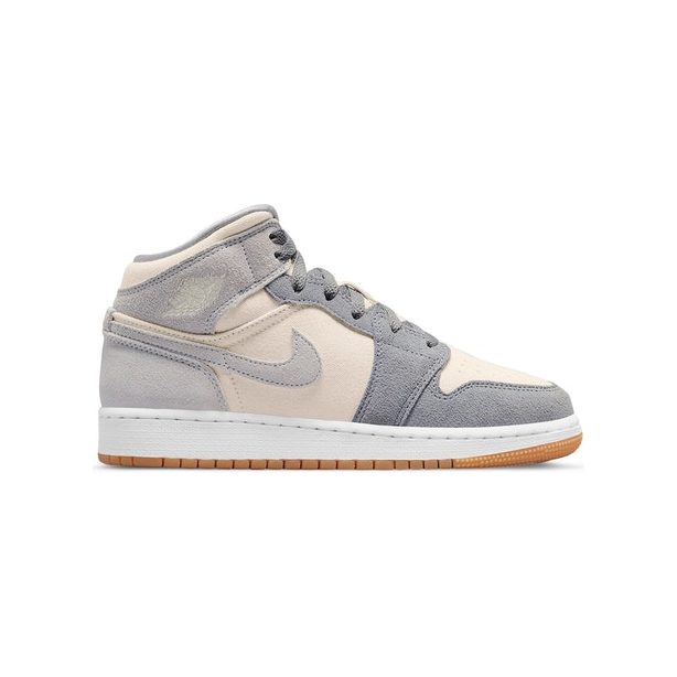Jordan 1 Mid SE Coconut Milk Particle Grey (GS)