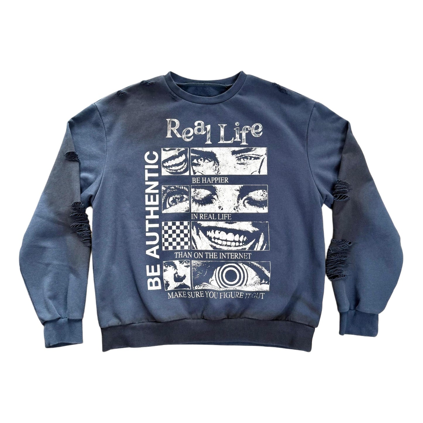 Authentics Real Life Crewneck