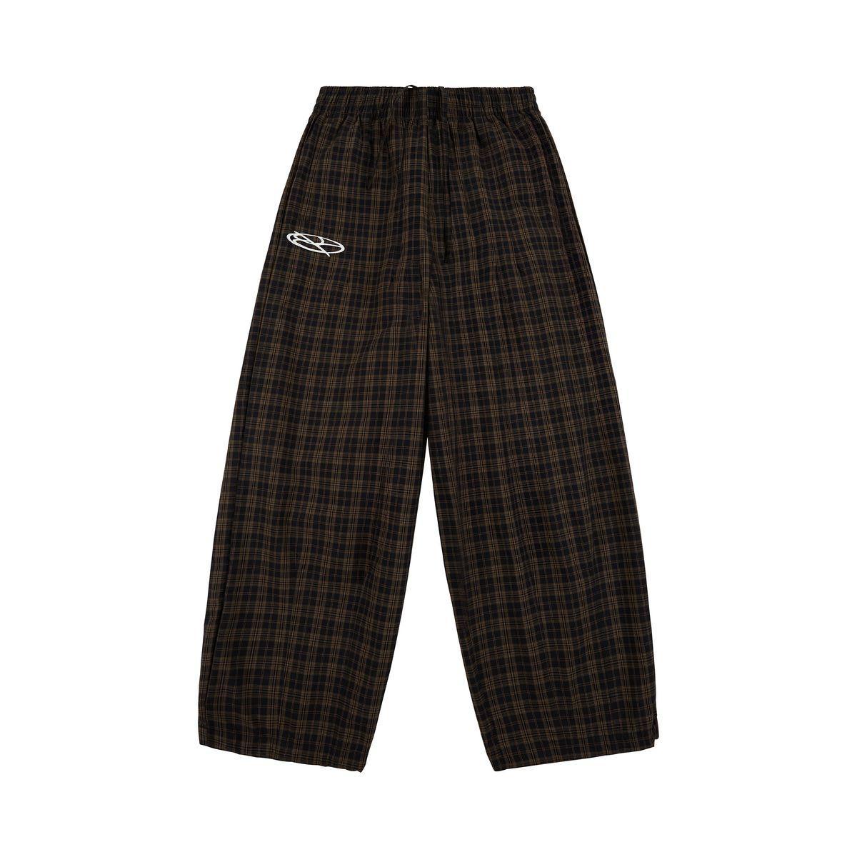BK Lounge Plaid Track Pants