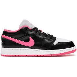 Jordan 1 Low Black White Hyper Pink (GS)