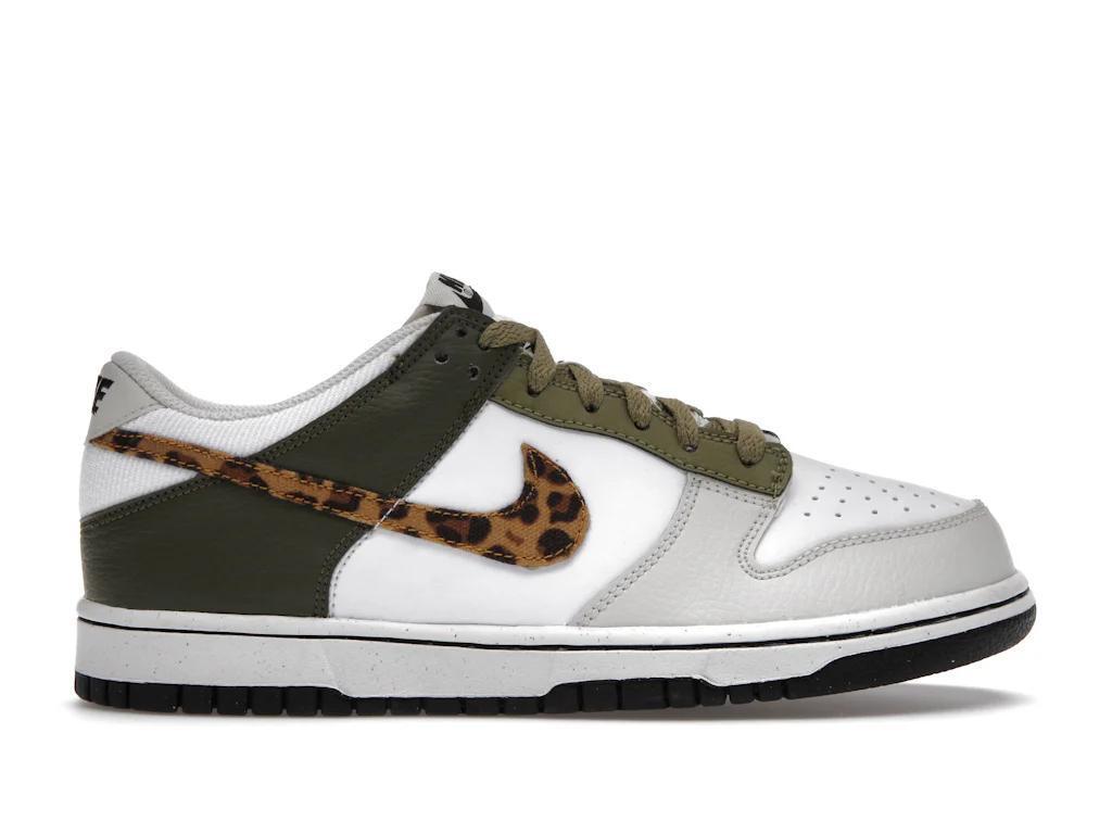Nike Dunk Low Olive Leopard GS
