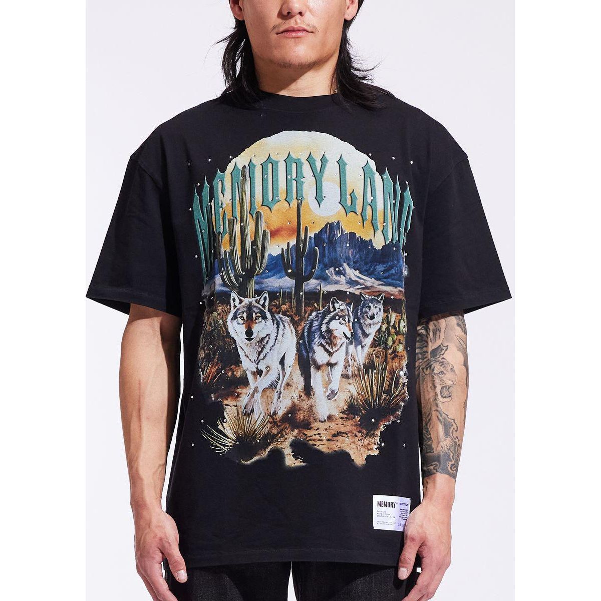 ML Running Wolves Tee