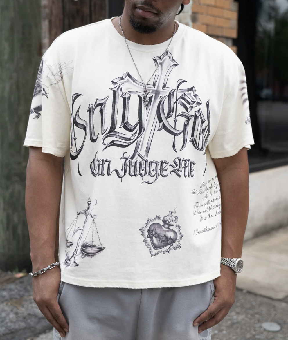 GODINYOU Only God Can Judge Me Tee