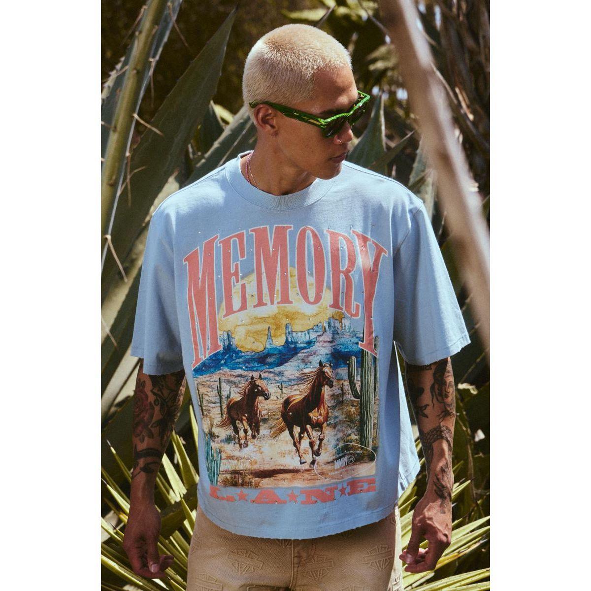 ML Wild Horses Crop Tee