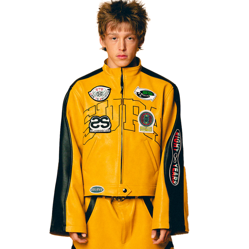 Supa Sense Kill Supa Leather Jacket