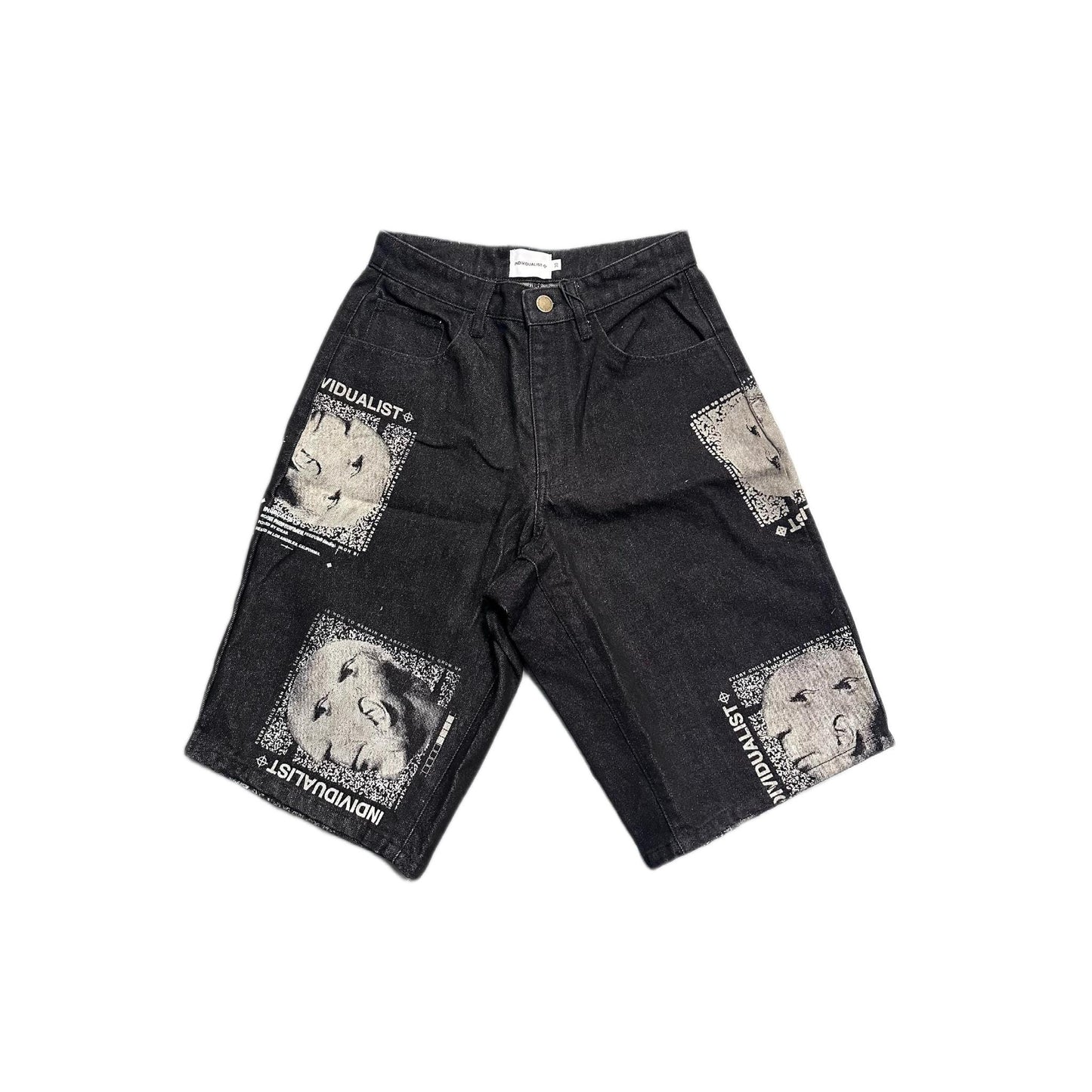 Ind. Picasso Denim Big Boy Shorts
