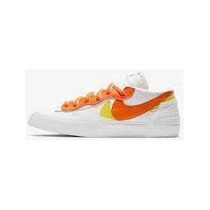 Nike X Sacai Blazer Low White/Magma Orange
