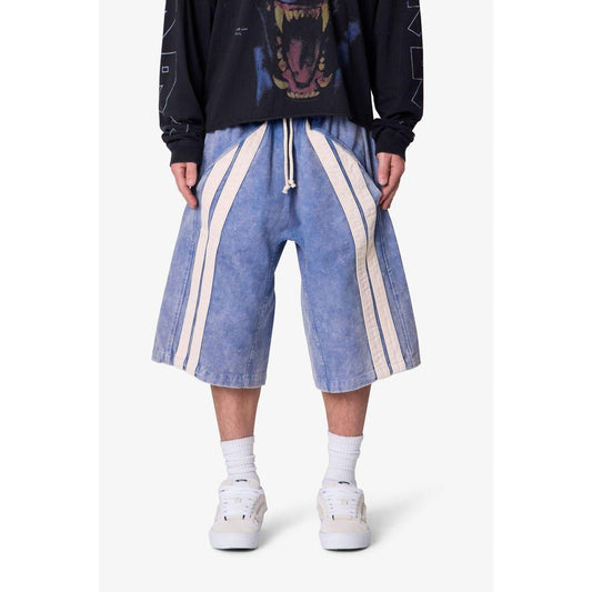 MNML Ultra Baggy Stripe Twill Shorts