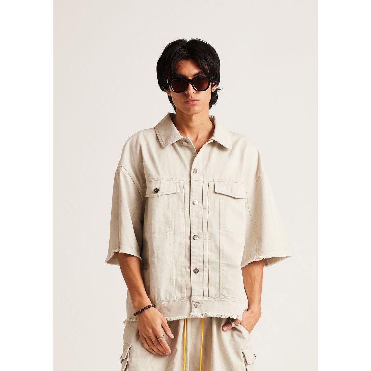 DSM Canvas Short Sleeve Trucker Jacket