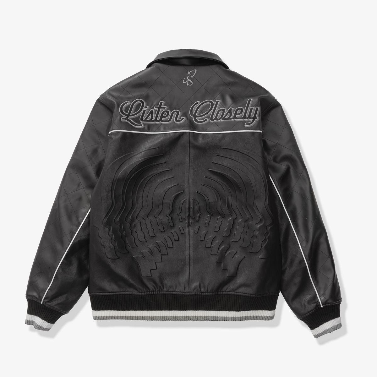 SH "FOCUS" LEATHER JACKET (BLACK)