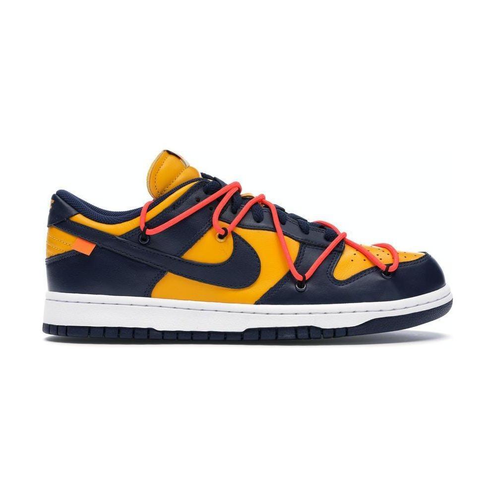 Nike Dunk Low Off-White University Gold Midnight Navy