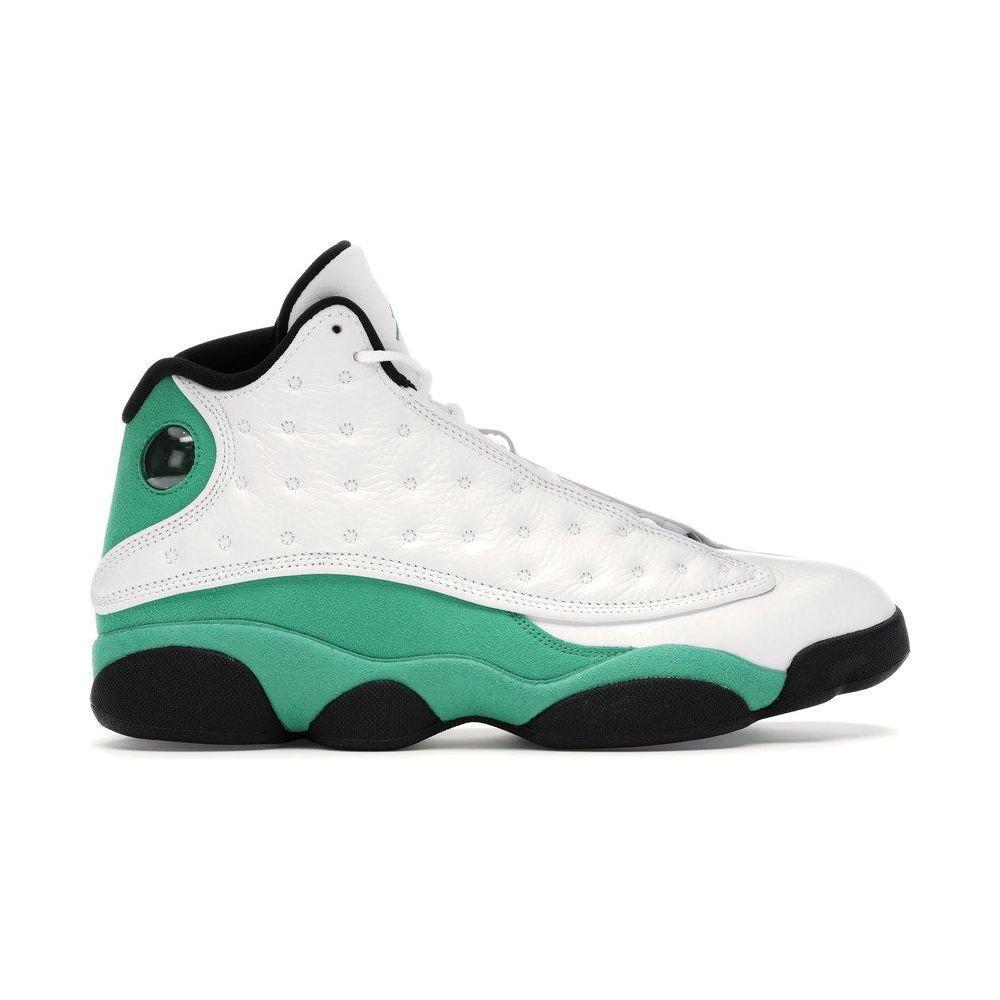 Jordan 13 White Lucky Green