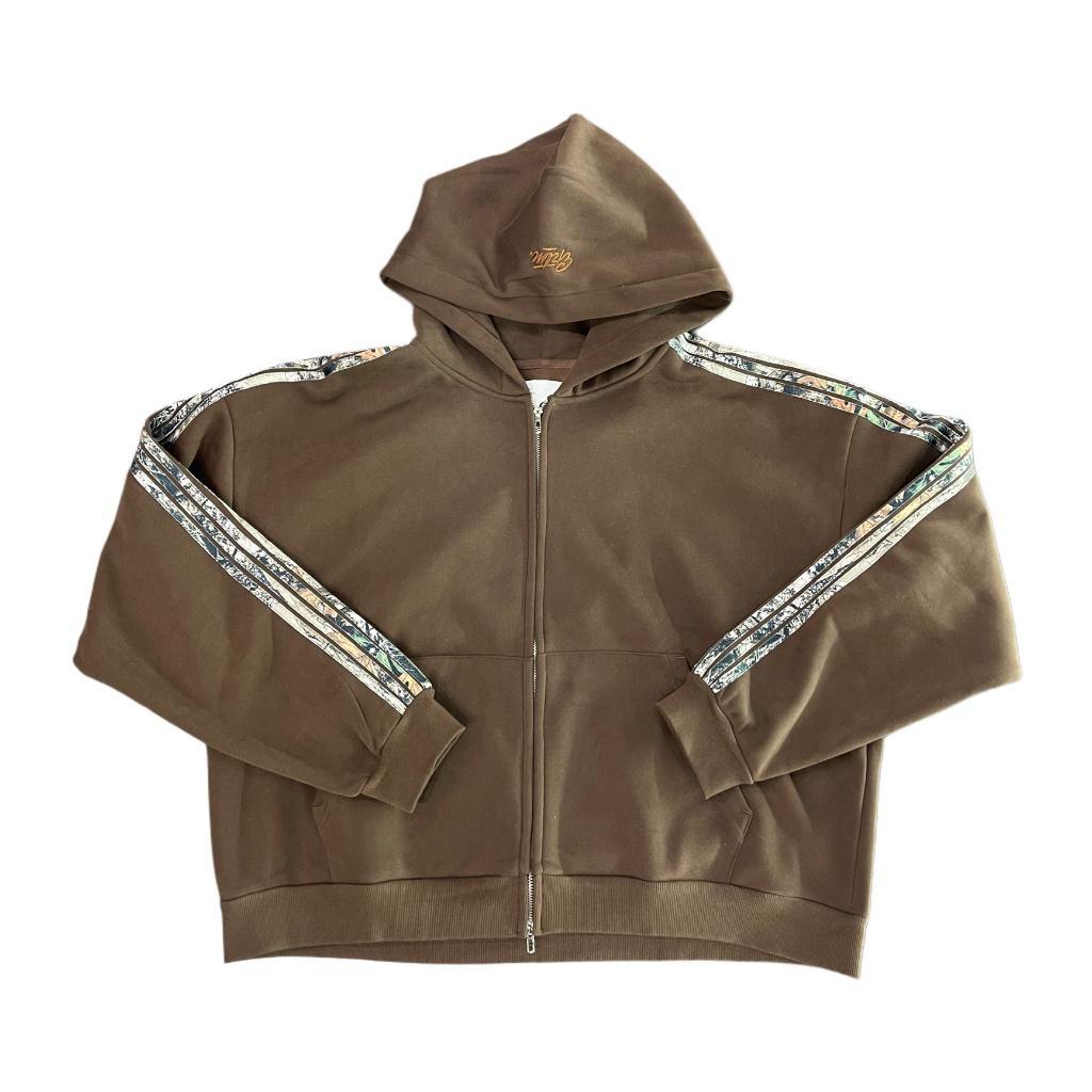 EPTM Real Camo Striped Zip Up Hoodie