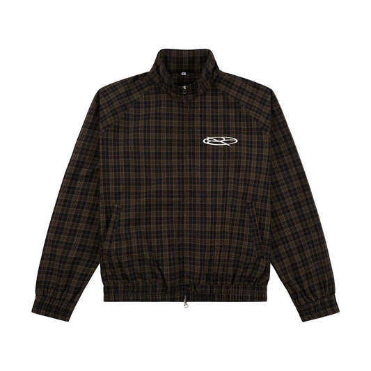 BK Lounge Plaid Track Jacket