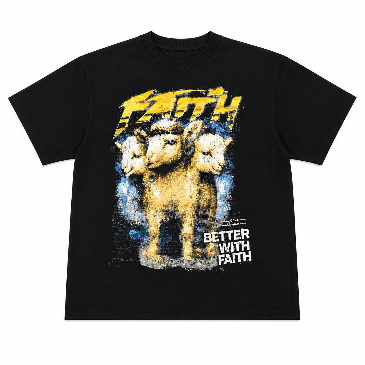 BWF 3 Headed Sheep Tee