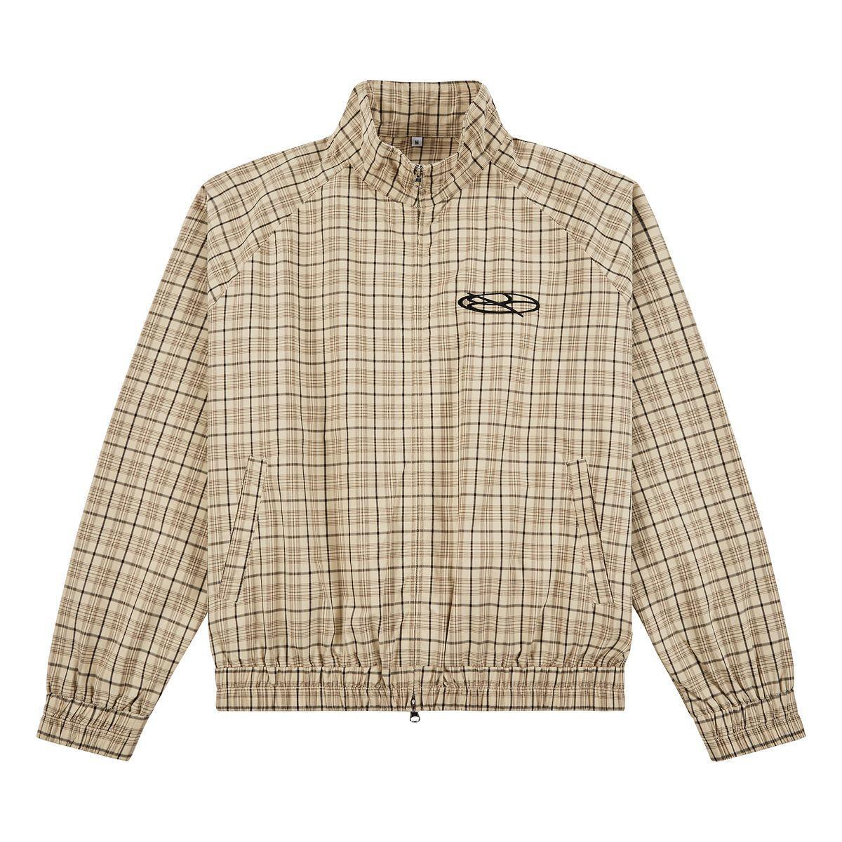 BK Lounge Plaid Track Jacket