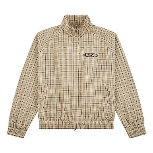 BK Lounge Plaid Track Jacket