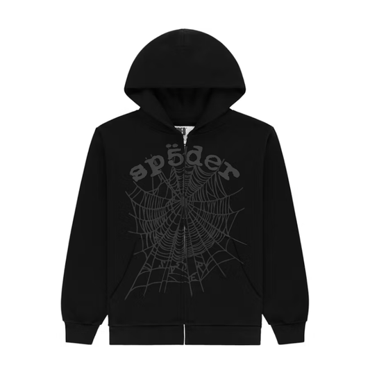 Sp5der OG Web Zip- Up