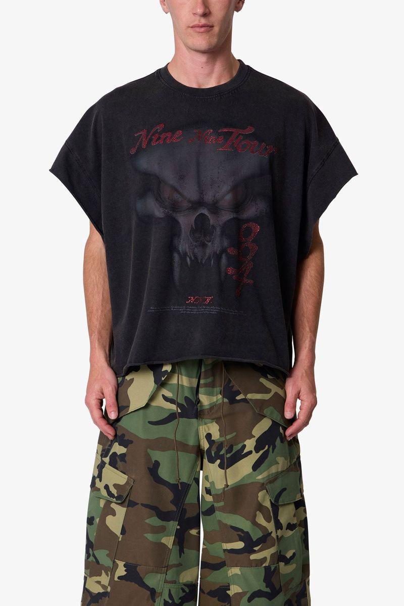 MNML Skull Cut Off Tee
